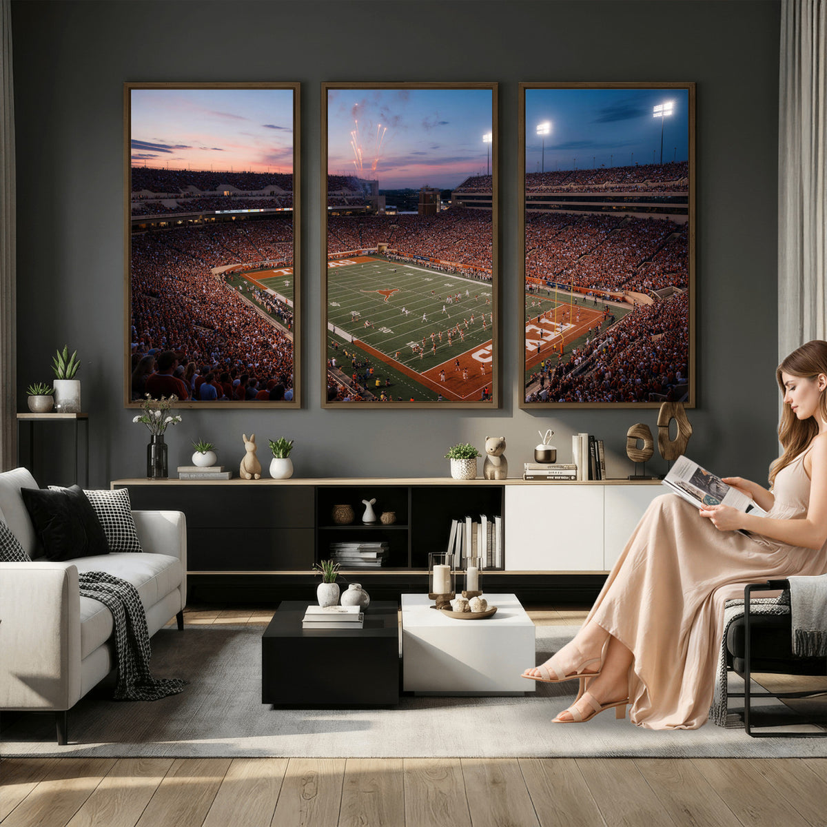 31666911-MGV-CV-36X24 - Stadium Wall Art Canvas Print