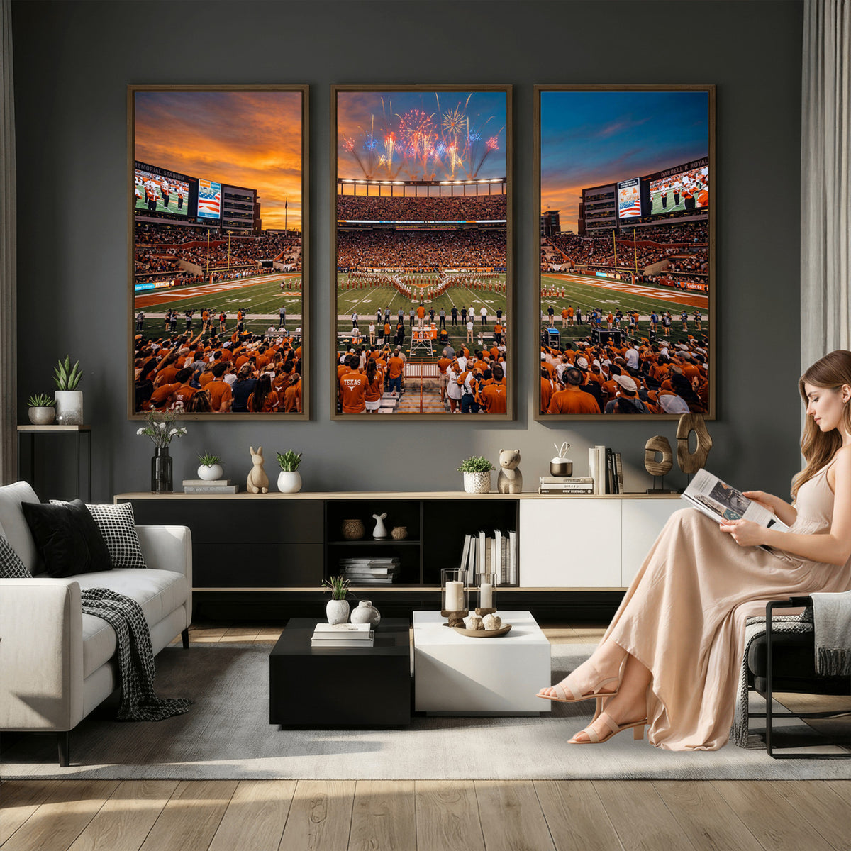 75031291-MGV-CV-36X24 - Stadium Wall Art Canvas Print