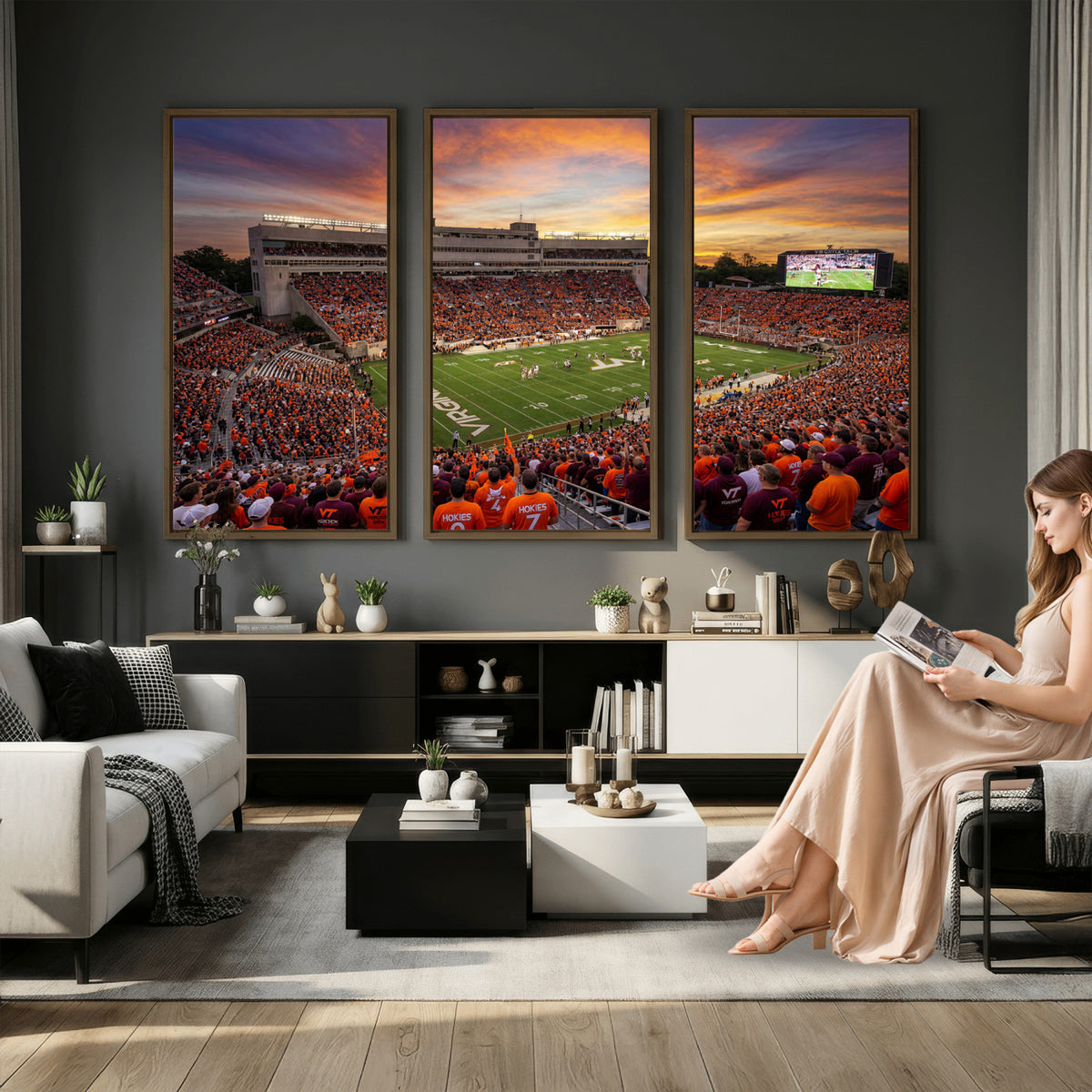 23178259-MGV-CV-36X24 - Stadium Wall Art Canvas Print