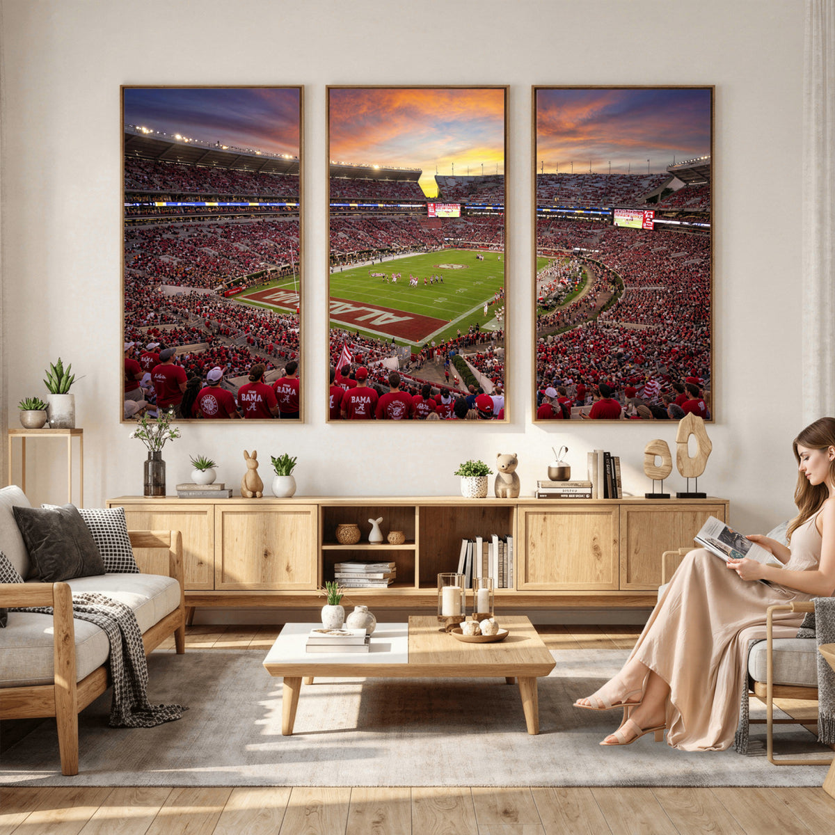 41995919-MGV-CV-36X24 - Stadium Wall Art Canvas Print
