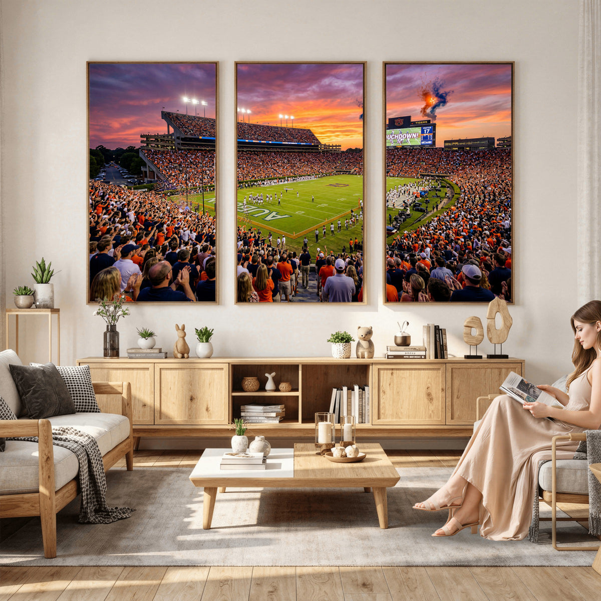 77756715-MGV-CV-36X24 - Stadium Wall Art Canvas Print