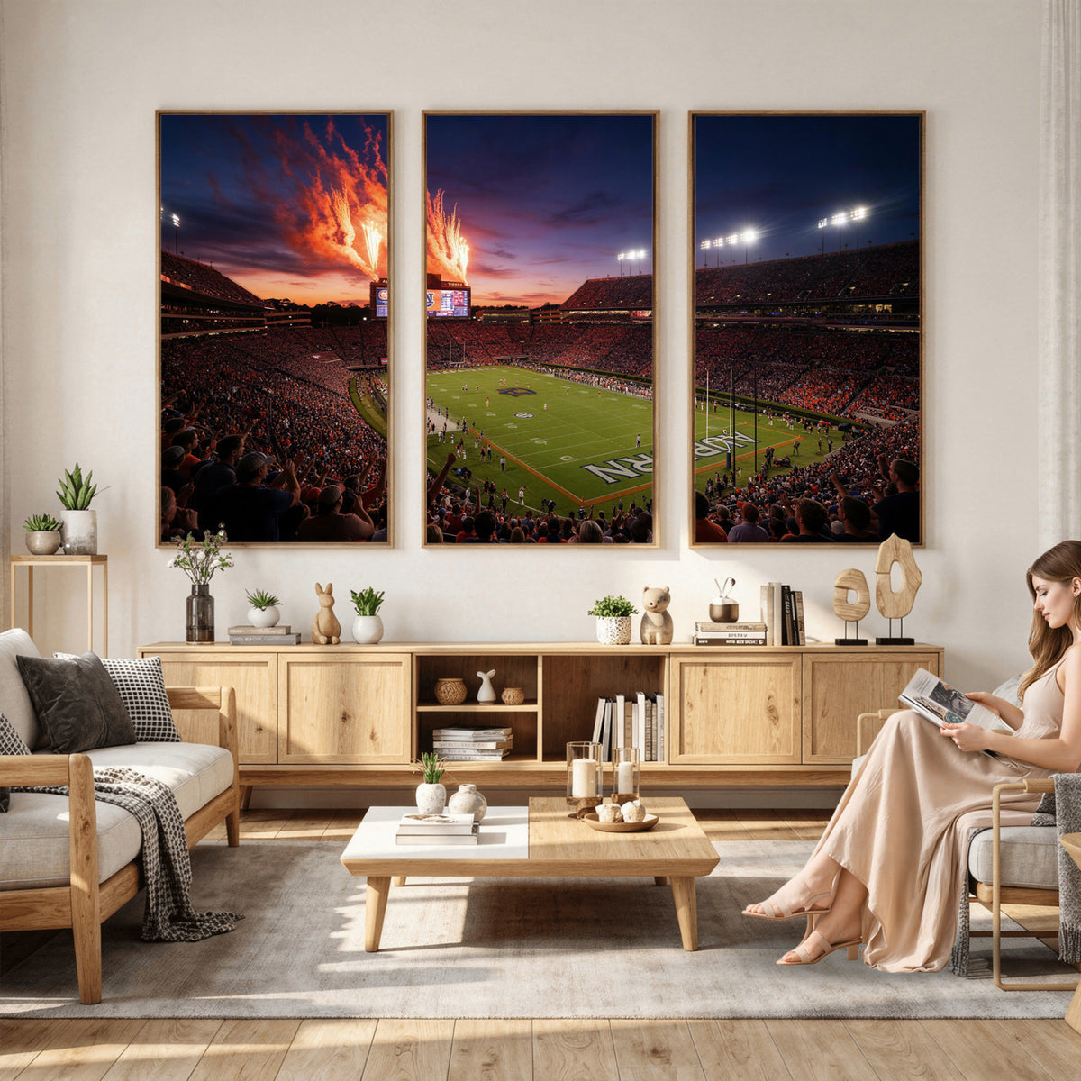 30686080-MGV-CV-36X24 - Stadium Wall Art Canvas Print