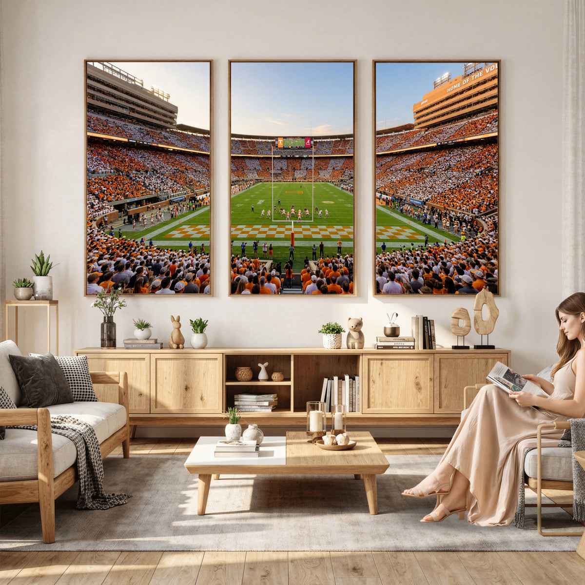 74509135-MGV-CV-36X24 - Stadium Wall Art Canvas Print