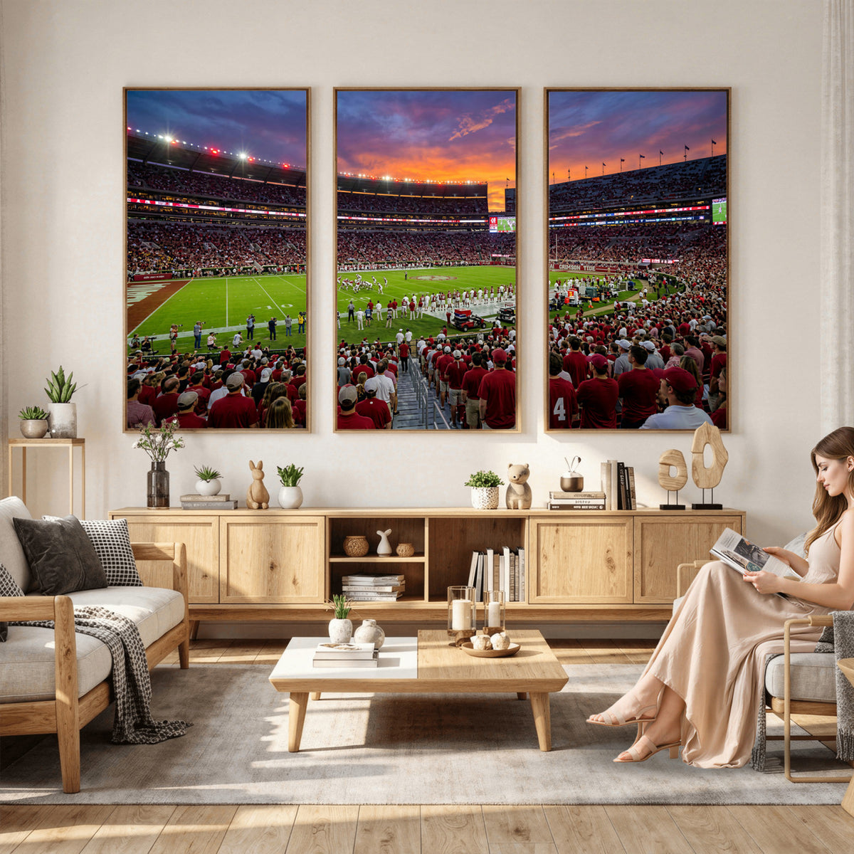 47822048-MGV-CV-36X24 - Stadium Wall Art Canvas Print