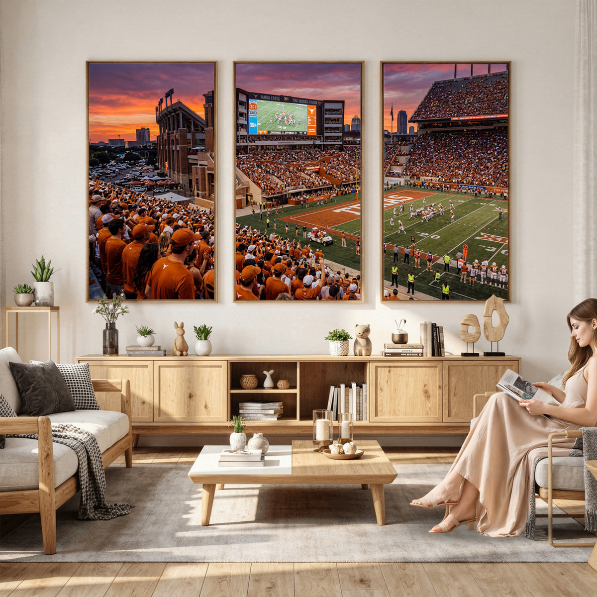 23743181-MGV-CV-36X24 - Stadium Wall Art Canvas Print