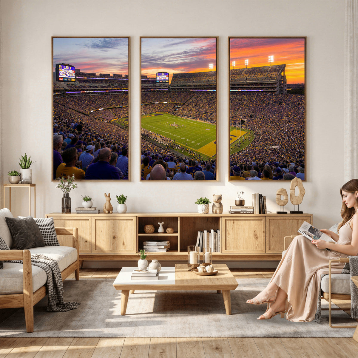 91303167-MGV-CV-36X24 - Stadium Wall Art Canvas Print