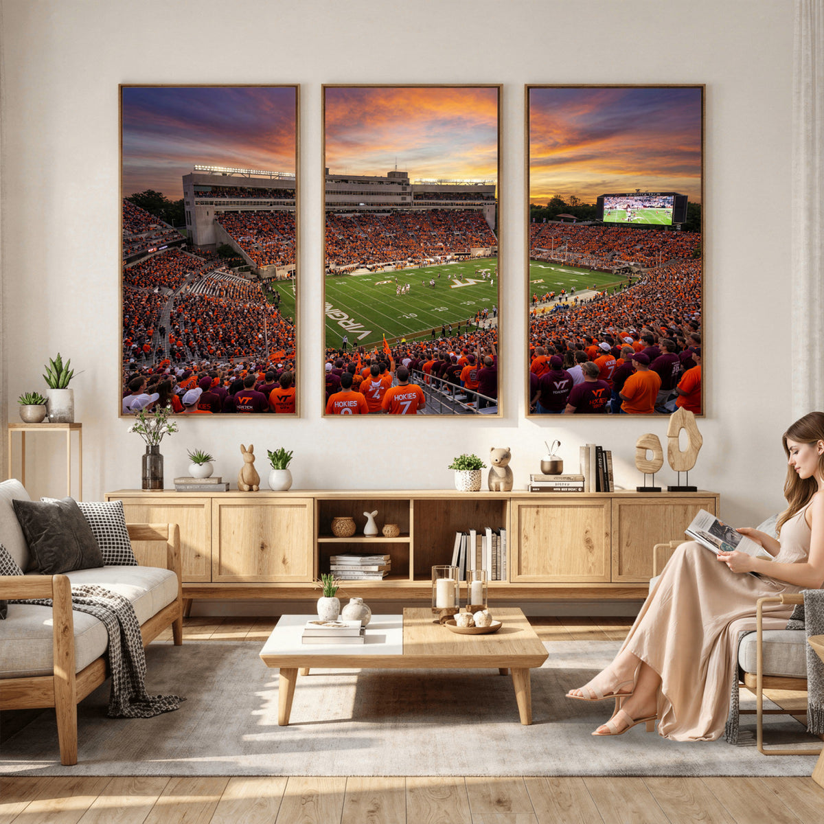 23178259-MGV-CV-36X24 - Stadium Wall Art Canvas Print