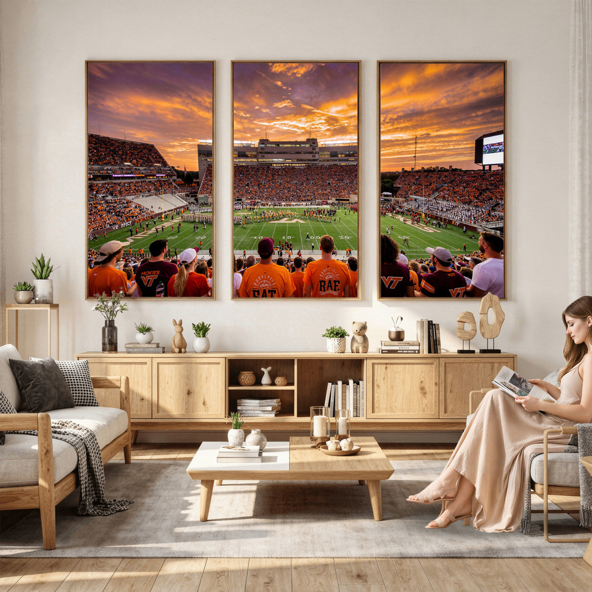 25873880-MGV-CV-36X24 - Stadium Wall Art Canvas Print