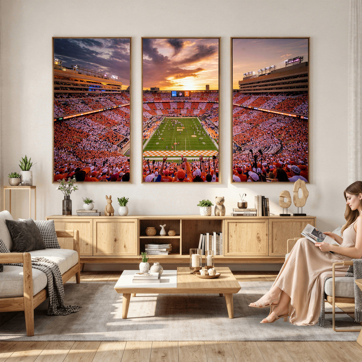 68184875-MGV-CV-36X24 - Stadium Wall Art Canvas Print