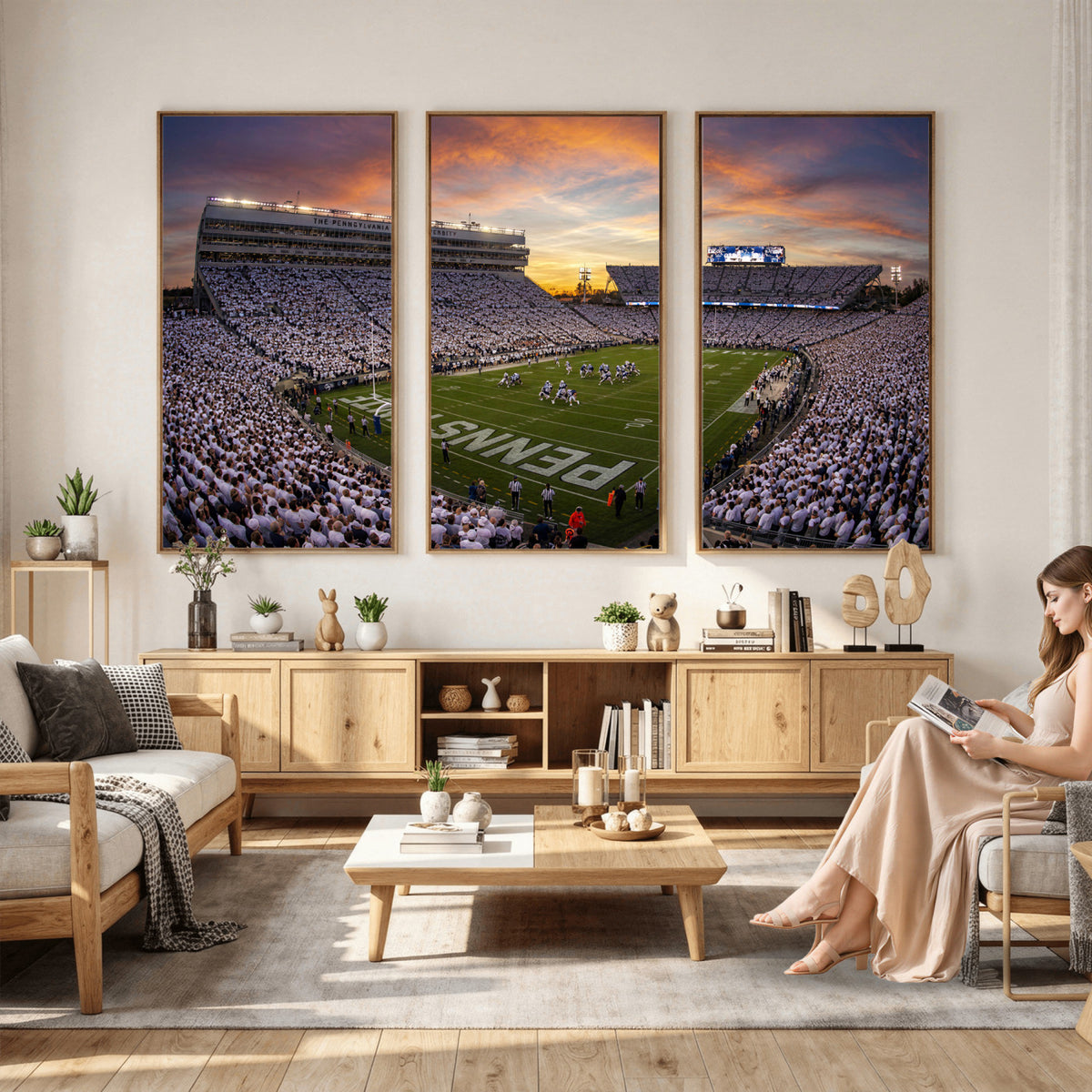 37485833-MGV-CV-36X24 - Stadium Wall Art Canvas Print