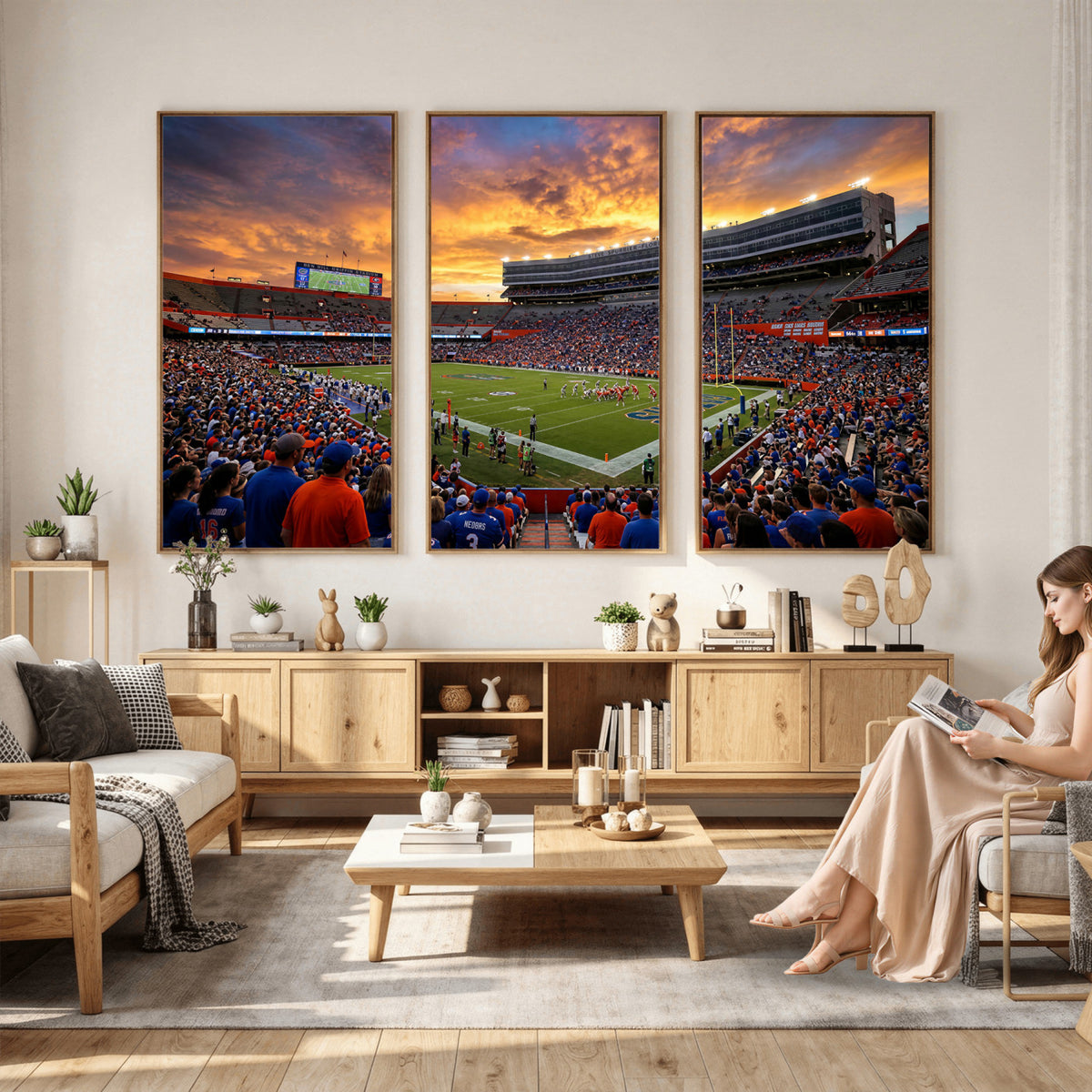 23829865-MGV-CV-36X24 - Stadium Wall Art Canvas Print