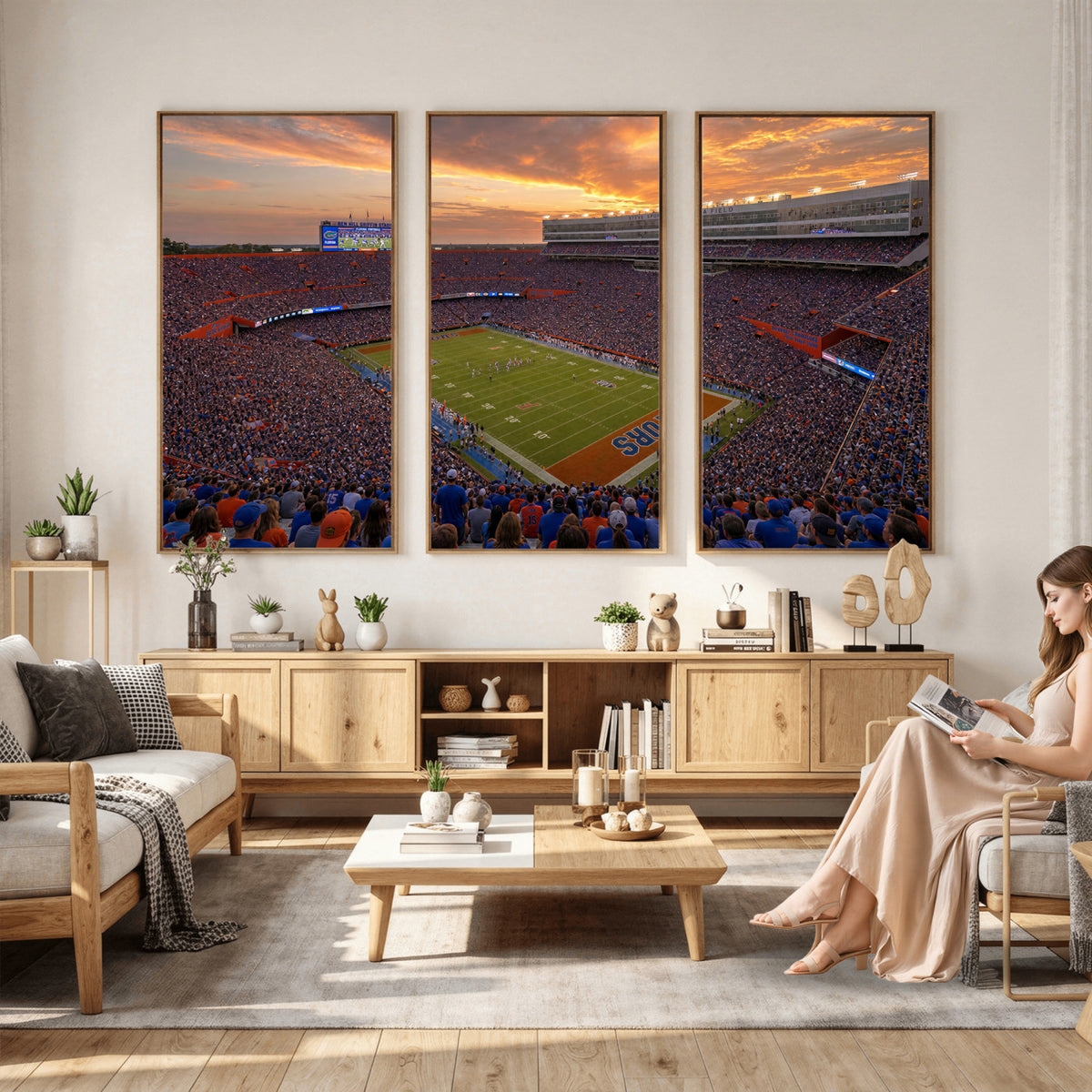 48009171-MGV-CV-36X24 - Stadium Wall Art Canvas Print