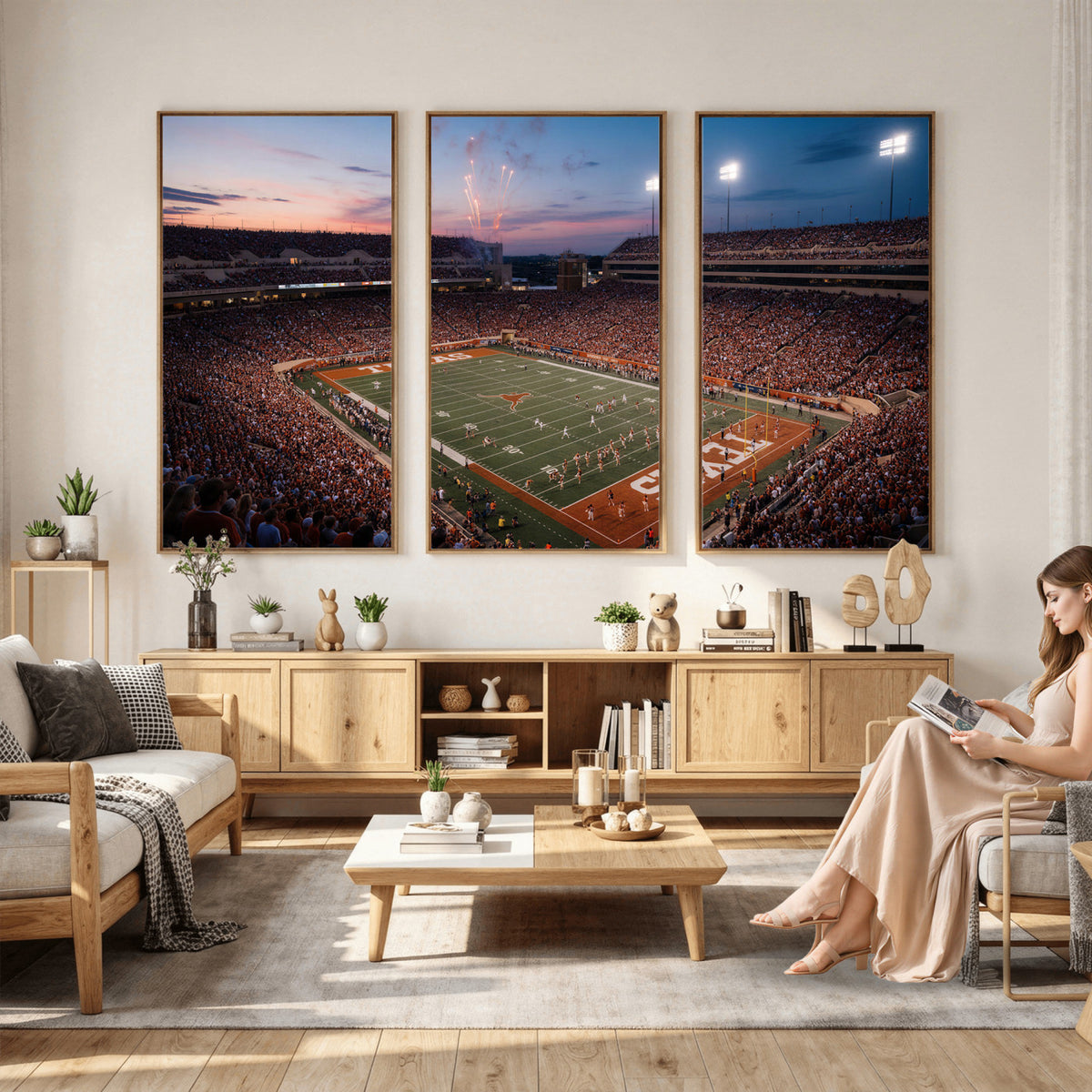 31666911-MGV-CV-36X24 - Stadium Wall Art Canvas Print