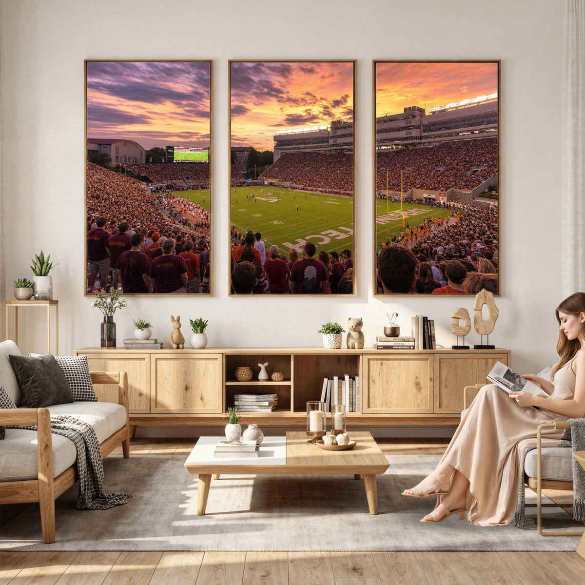 20221405-MGV-CV-36X24 - Stadium Wall Art Canvas Print
