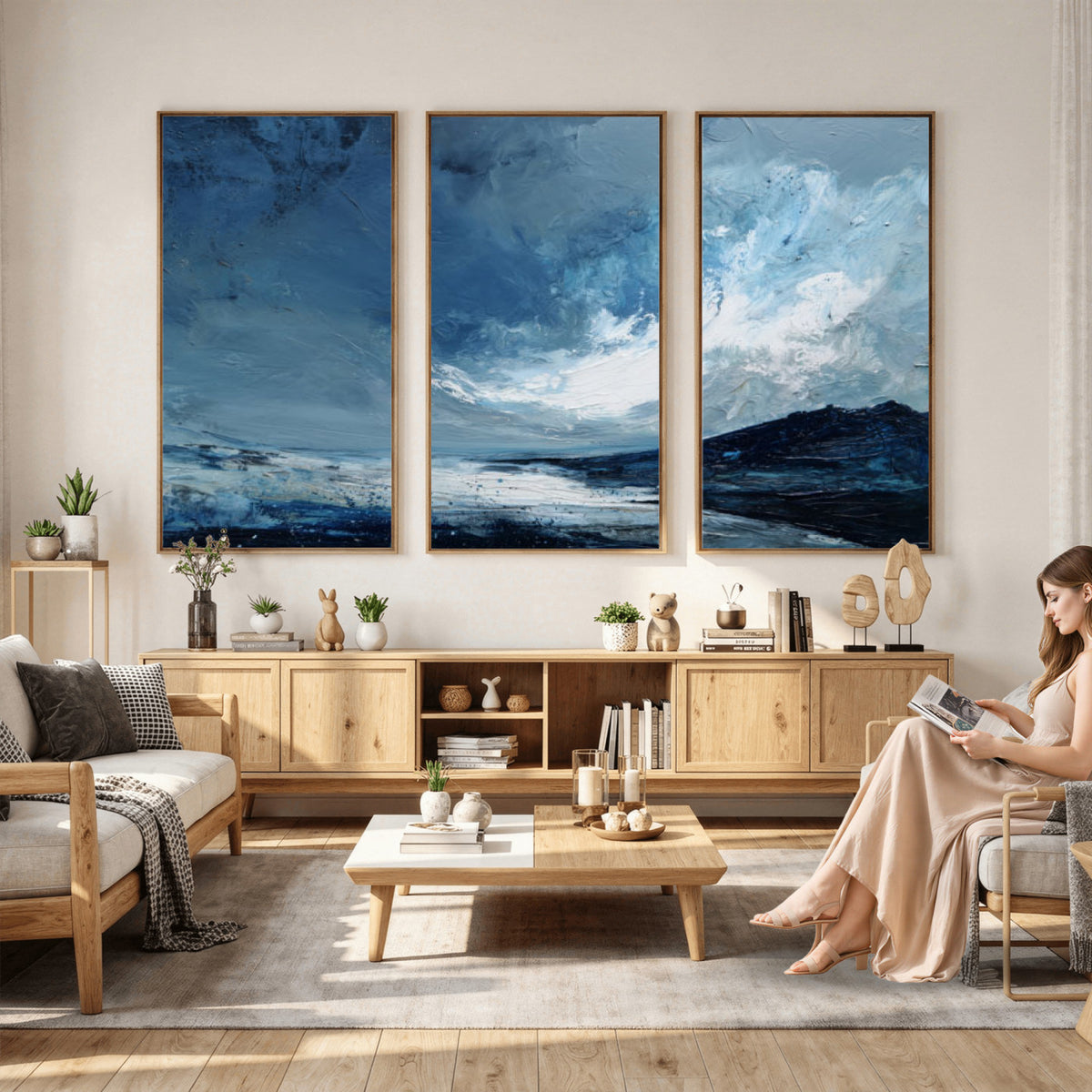 66685630-_Poster-30x20 - Extra Large Abstract Wall Art Canvas Print