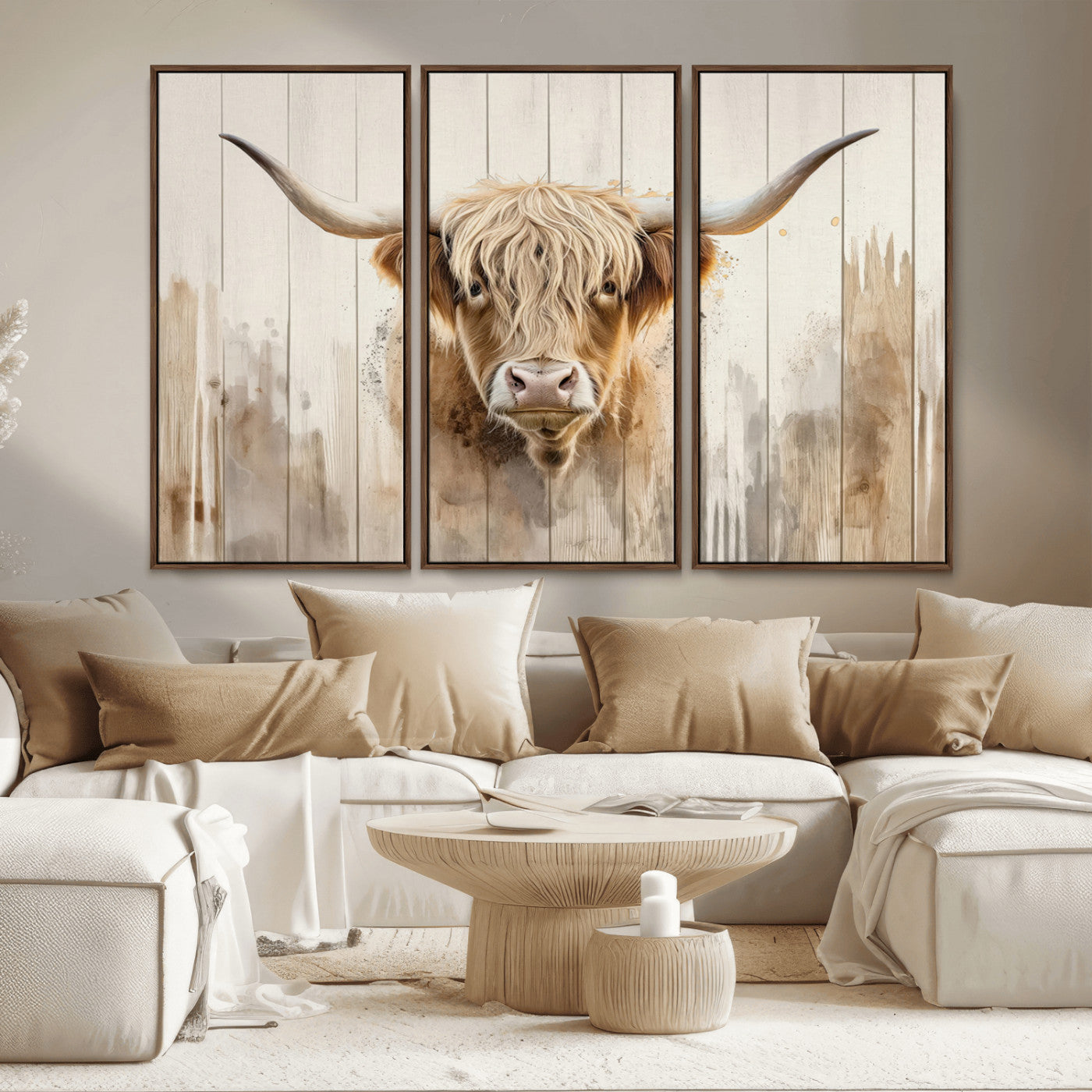 83059-MGV-CV-36X24 - Vibrant Autumn Landscape Canvas Wall Art - Fall Foliage and Mountain View Print for Home, Farmhouse, and Cozy Cabin Decor, Ready to Hang