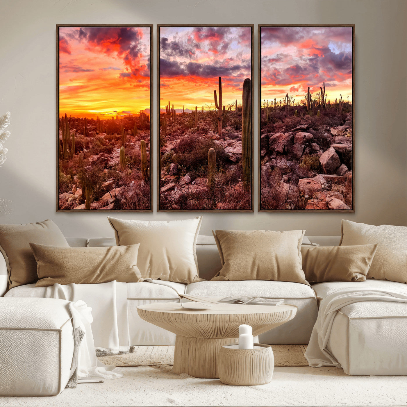 -Arizona Desert Print, Western Cowboy Wall Art Print