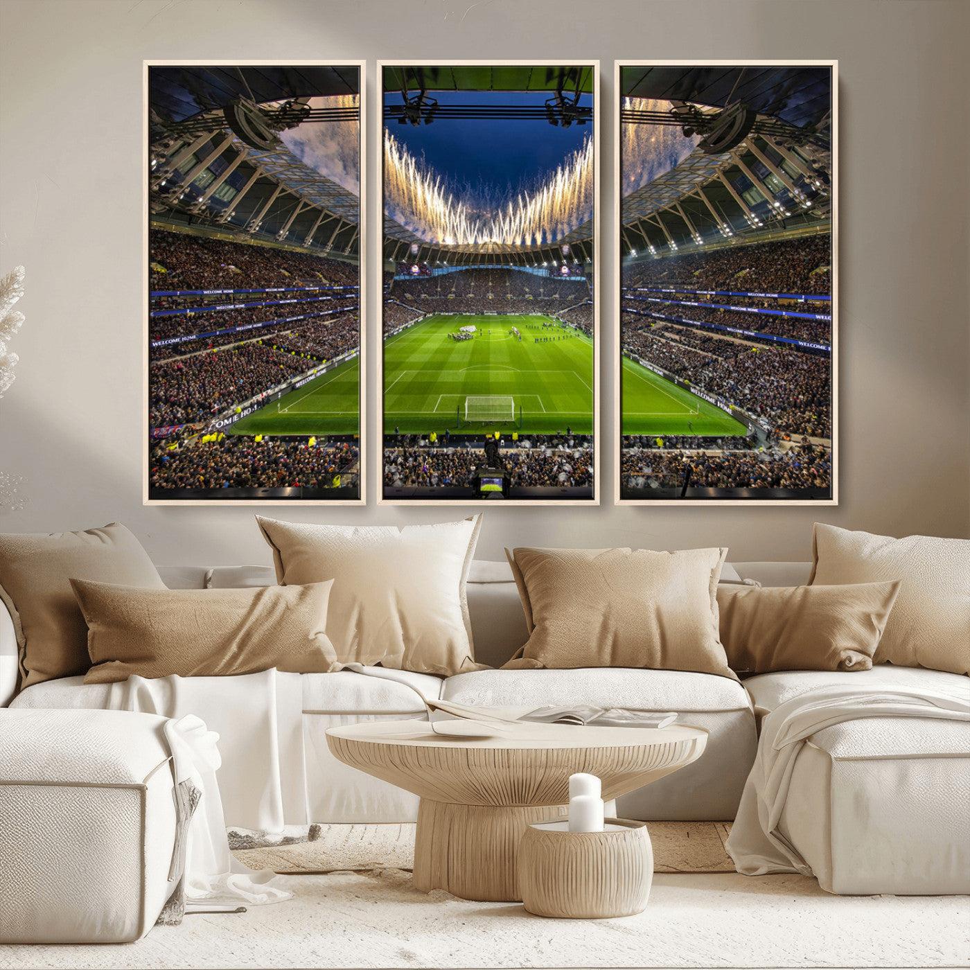 -Tottenham Hotspur Football Team Print - London Tottenham Hotspur Stadium Wall Art Canvas Print