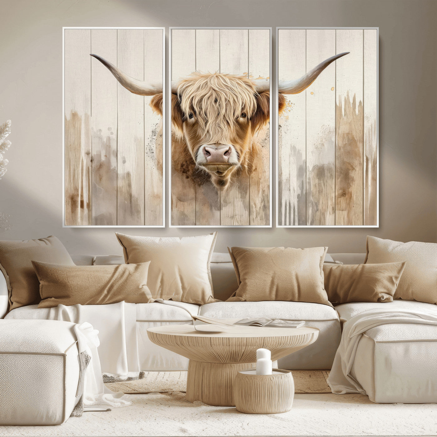 83059-MGV-CV-36X24 - Vibrant Autumn Landscape Canvas Wall Art - Fall Foliage and Mountain View Print for Home, Farmhouse, and Cozy Cabin Decor, Ready to Hang