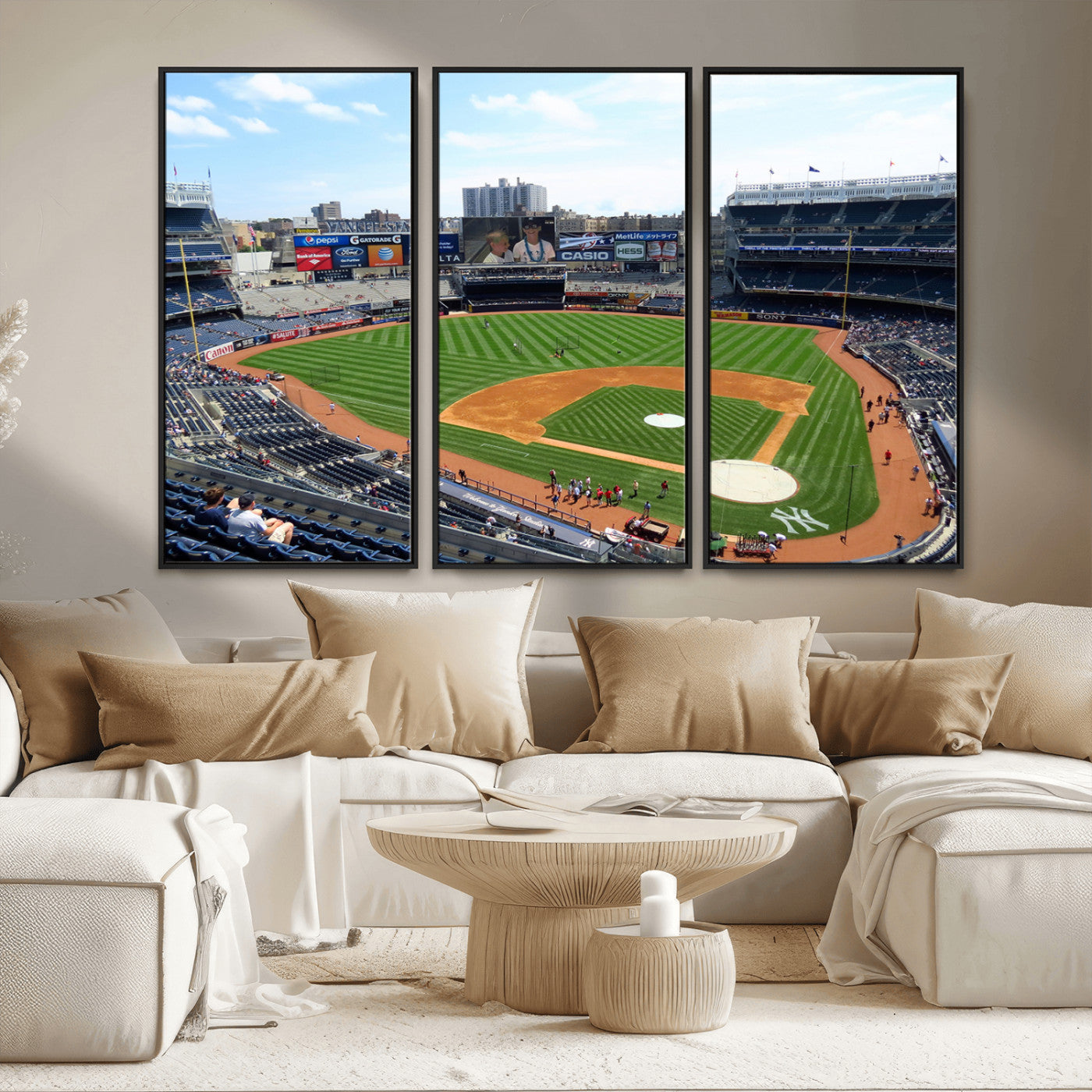 98047-MGV-CV-36X24-Buffalo Bills Stadium Wall Art - Buffalo Bills Decor- NFL Fans Gift, Perfect Sports Decor for Living