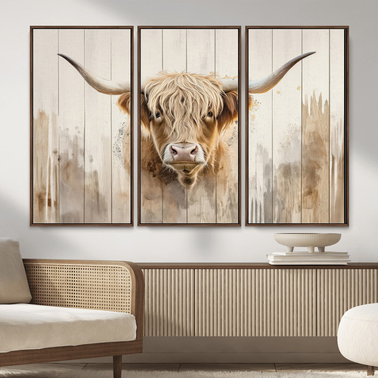 83059-MGV-CV-36X24 - Vibrant Autumn Landscape Canvas Wall Art - Fall Foliage and Mountain View Print for Home, Farmhouse, and Cozy Cabin Decor, Ready to Hang