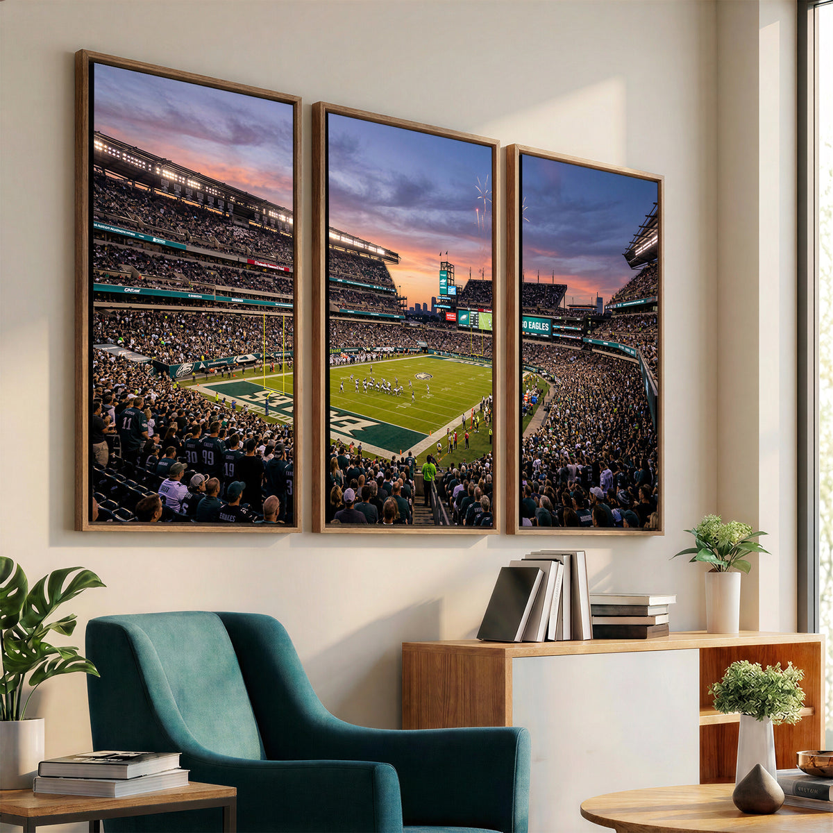 15549432-MGV-CV-36X24 - Stadium Wall Art Canvas Print
