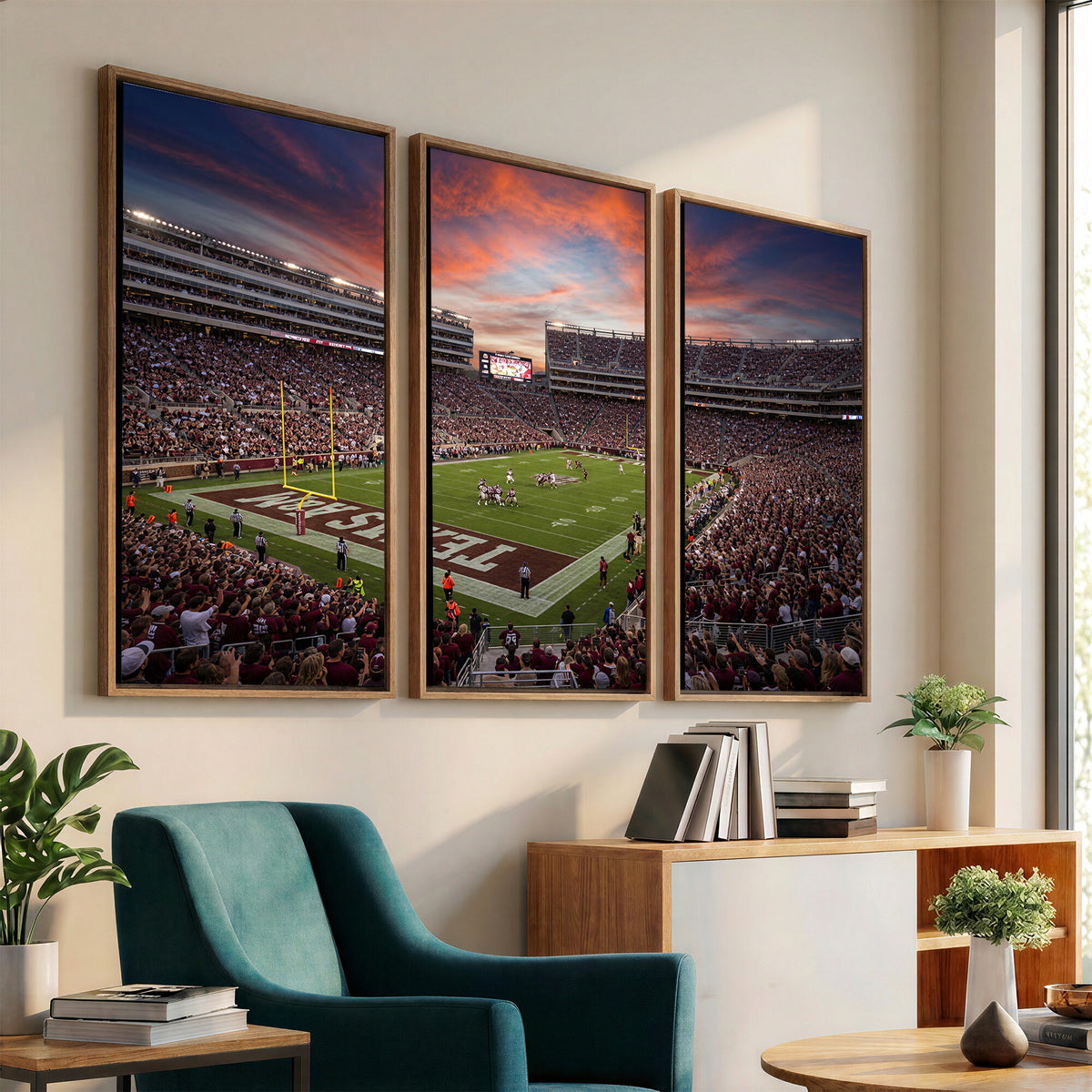 44328991-MGV-CV-36X24 - Stadium Wall Art Canvas Print