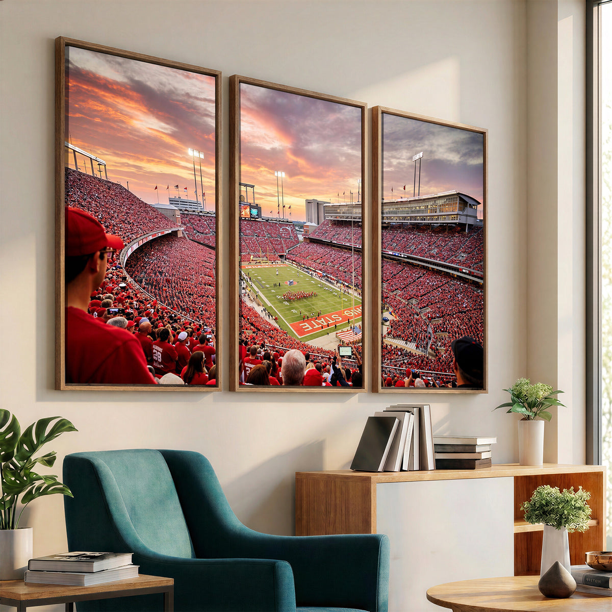 94754966-MGV-CV-36X24 - Stadium Wall Art Canvas Print