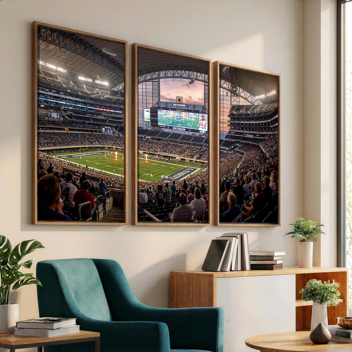 61524160-MGV-CV-36X24 - Stadium Wall Art Canvas Print