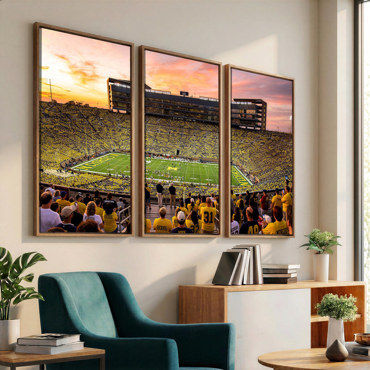 27265223-MGV-CV-36X24 - Stadium Wall Art Canvas Print