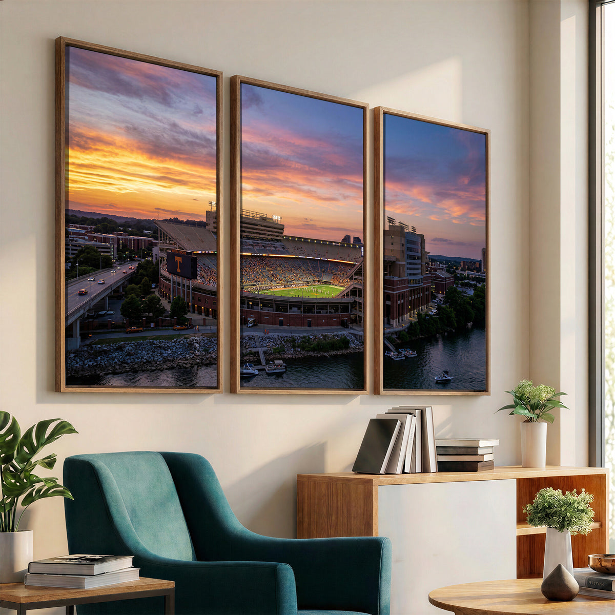 61093642-MGV-CV-36X24 - Stadium Wall Art Canvas Print