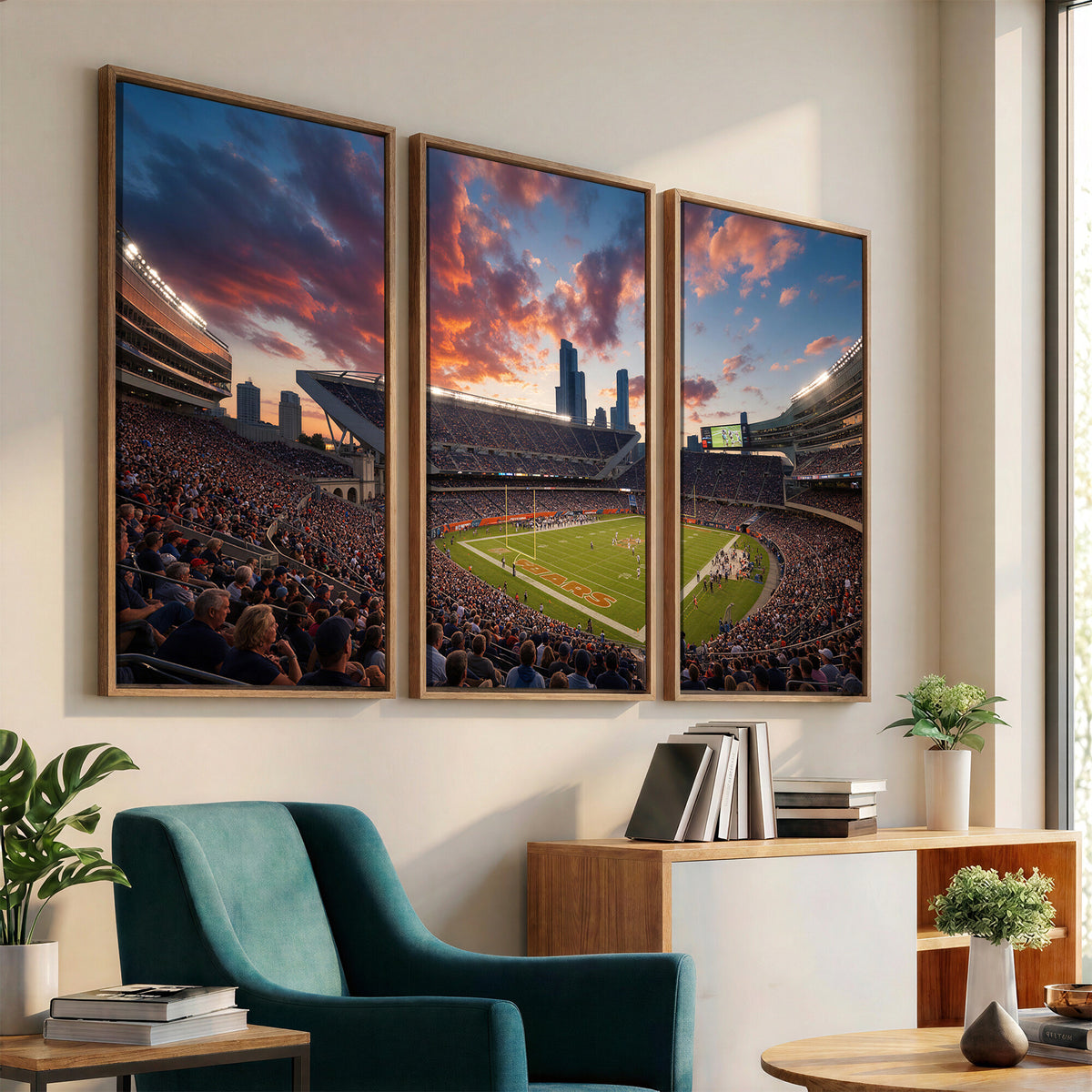 21104528-MGV-CV-36X24 - Stadium Wall Art Canvas Print