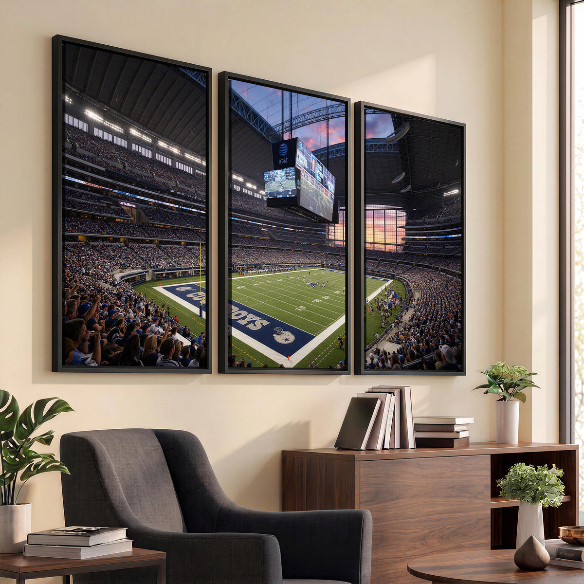 25449193-MGV-CV-36X24 - Stadium Wall Art Canvas Print
