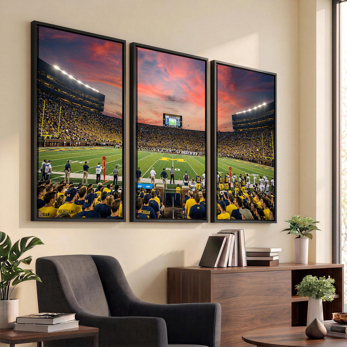 47185949-MGV-CV-36X24 - Stadium Wall Art Canvas Print