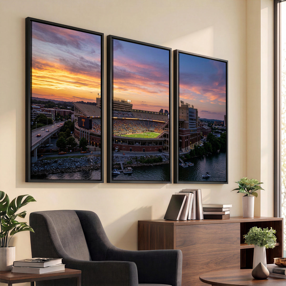 61093642-MGV-CV-36X24 - Stadium Wall Art Canvas Print