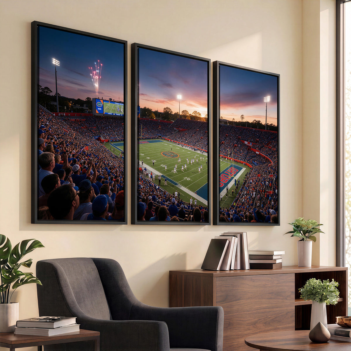 76151234-MGV-CV-36X24 - Stadium Wall Art Canvas Print