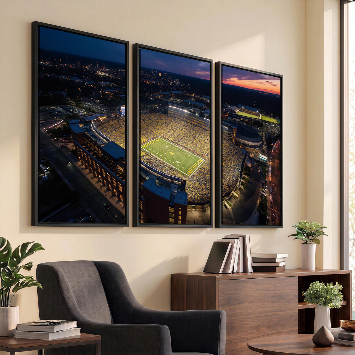 61127284-MGV-CV-36X24 - Stadium Wall Art Canvas Print