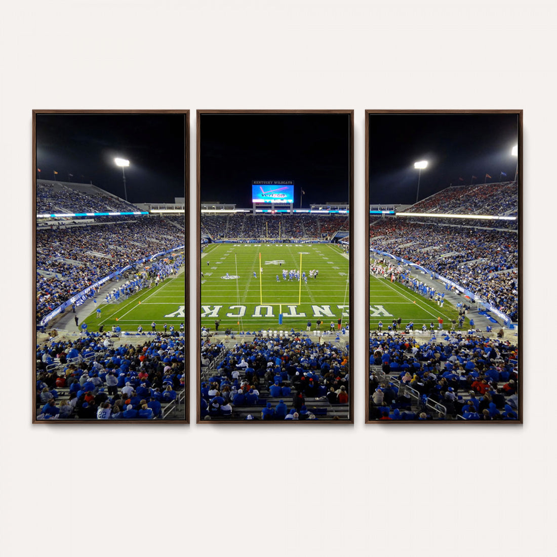 Kroger Field Canvas Wall Art, Kentucky Stadium Wall Art, Framed and Ready to Hang