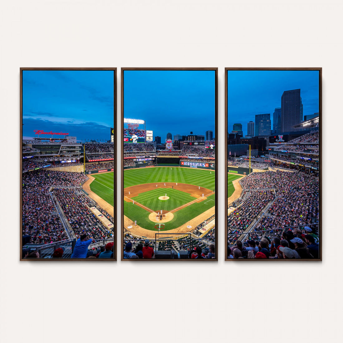 Target Field Stadium Wall Art Canvas Print, Minnesota Twins