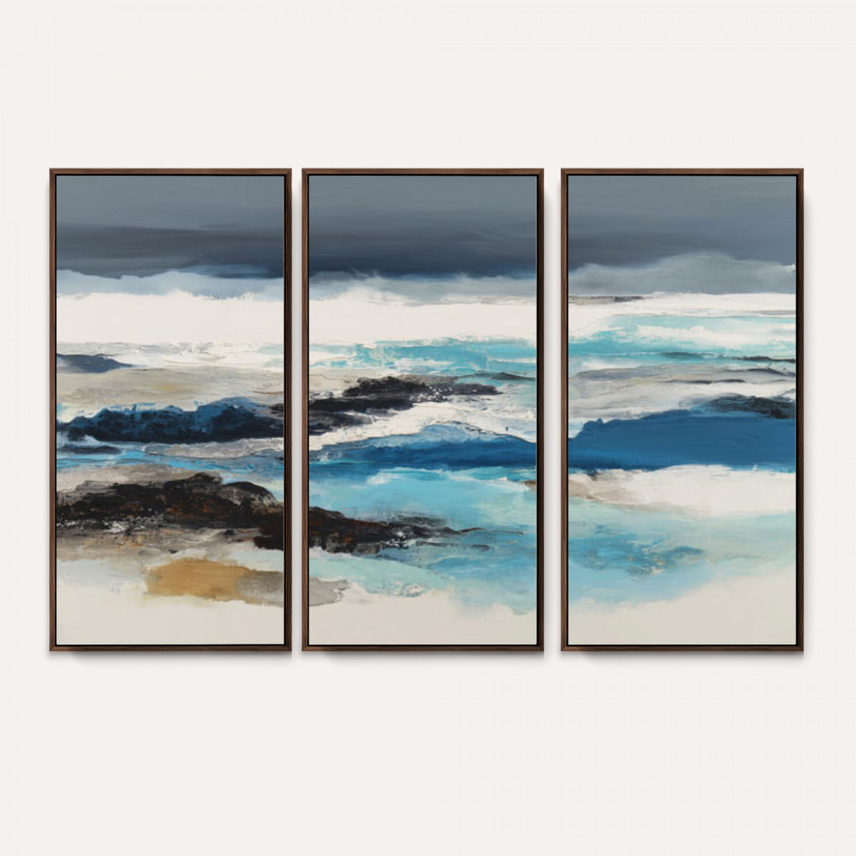53645131-MGV-CV-36X24 - Extra Large Abstract Wall Art Canvas Print