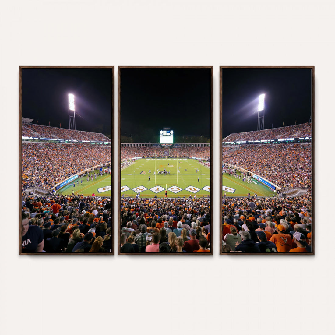 Virginia Cavaliers Football Team Print, Charlottesville