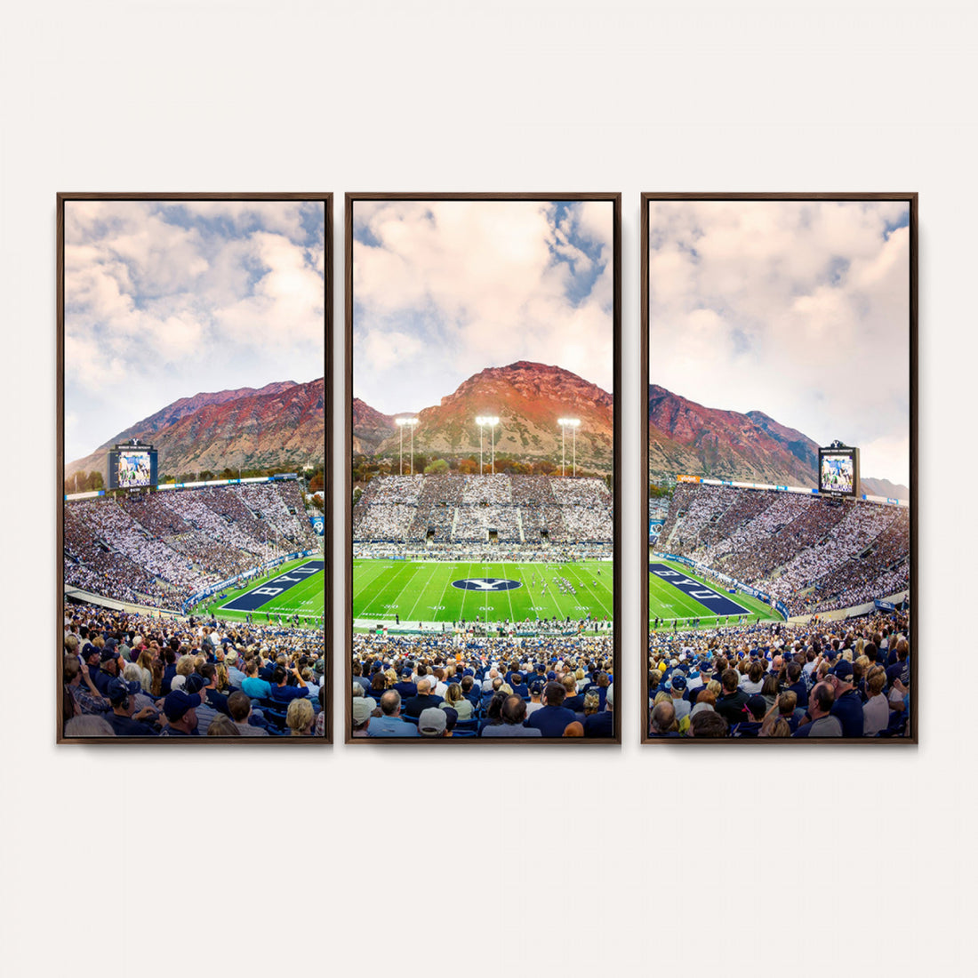 Brigham Young University Cougars Football Team Print, Provo