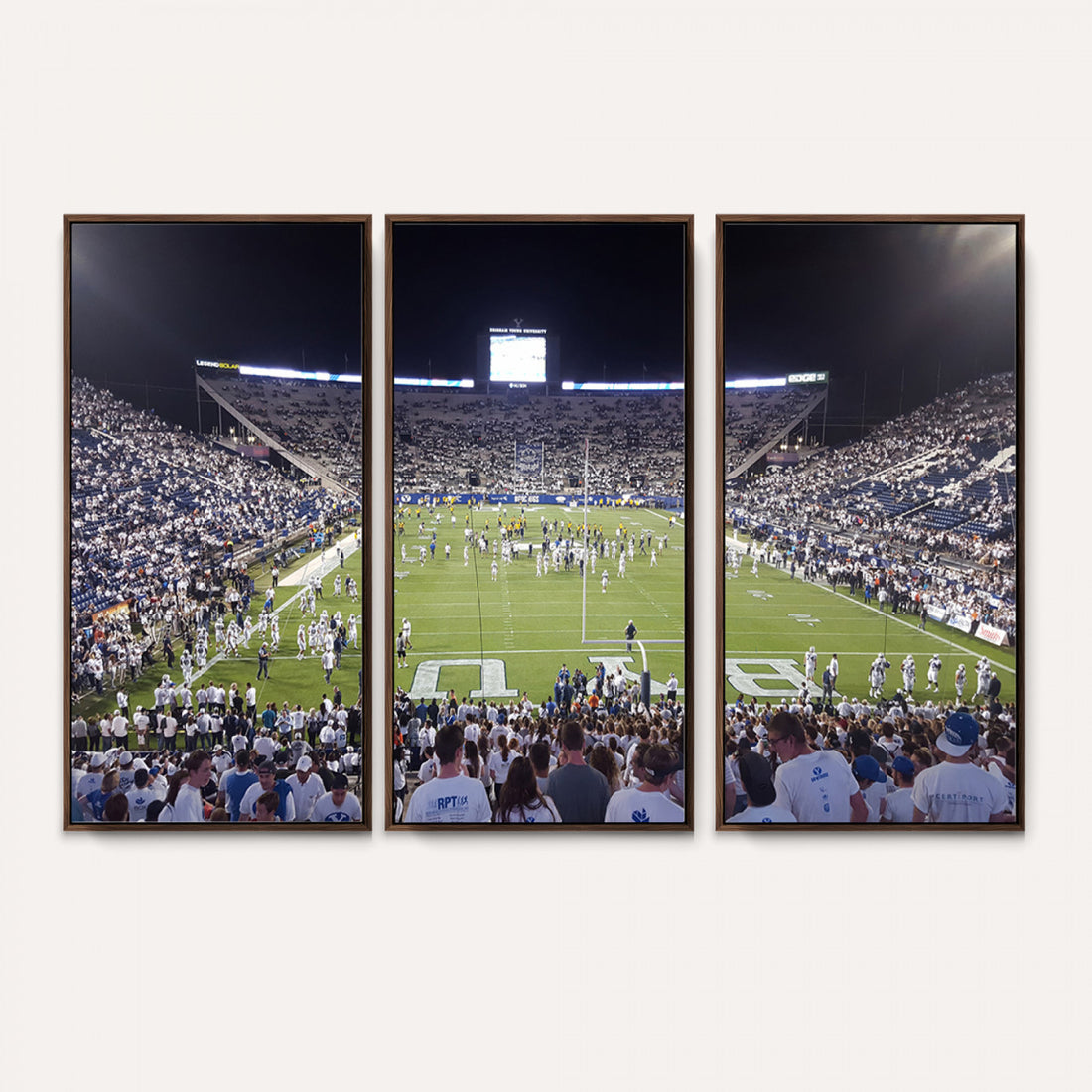 Brigham Young University Cougars Football Print Canvas