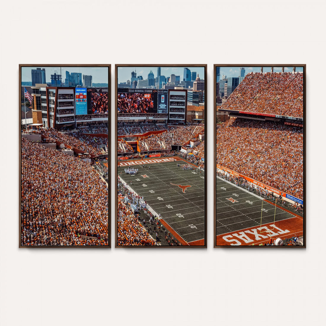 University of Texas Longhorns Football Team Print, Austin