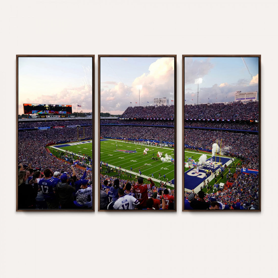 Buffalo Bills Football Team Print, Buffalo Highmark Stadium