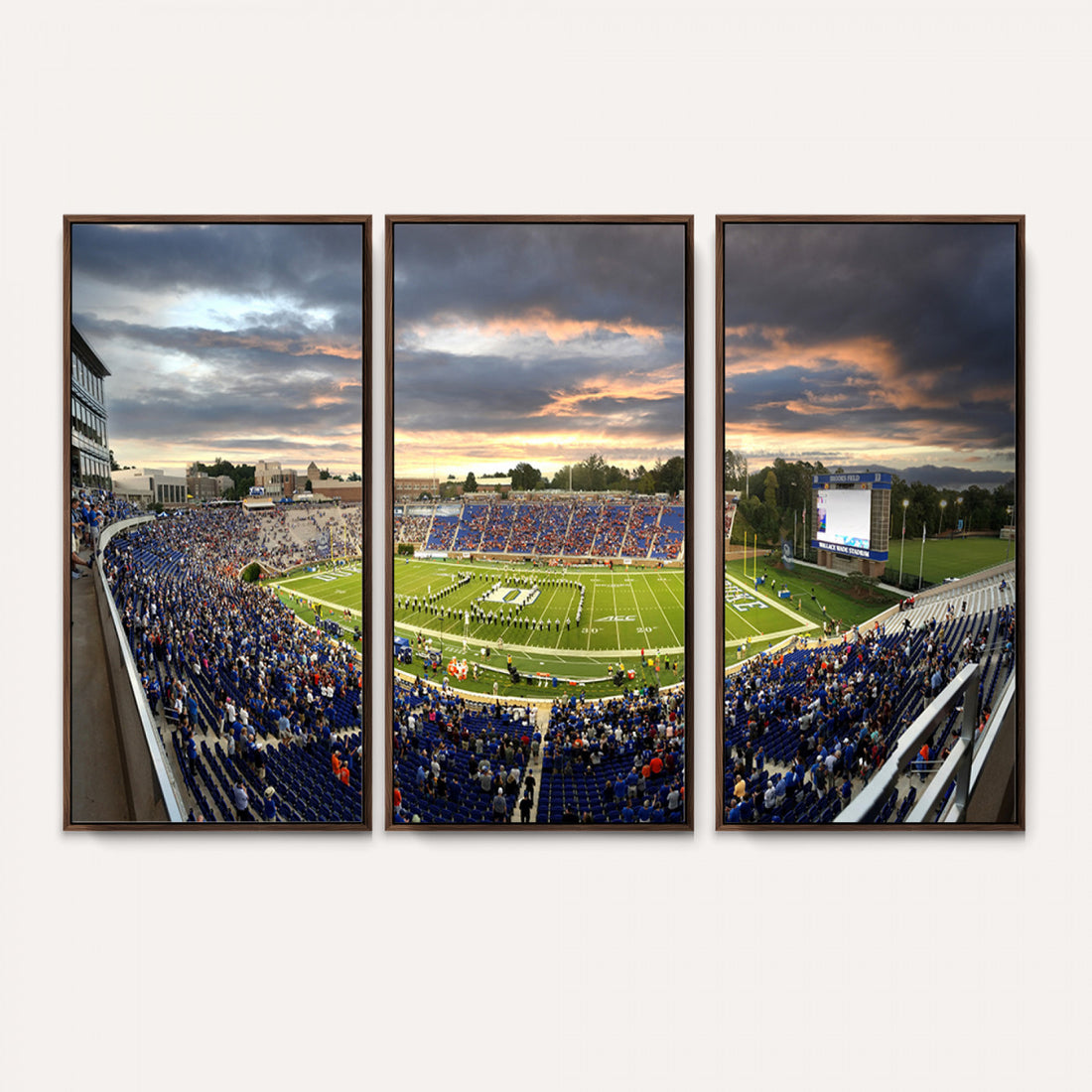 Duke University Blue Devils Football Team Print, Durham