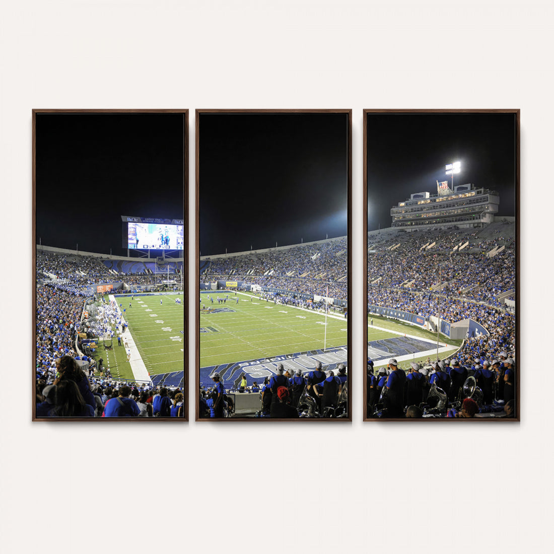 University of Memphis Tigers Football Team Print, Memphis, Framed and Ready to Hang