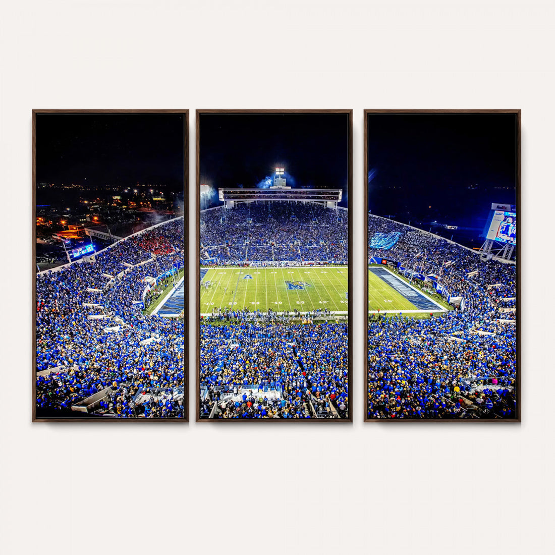 University of Memphis Tigers Football Team Print, Memphis