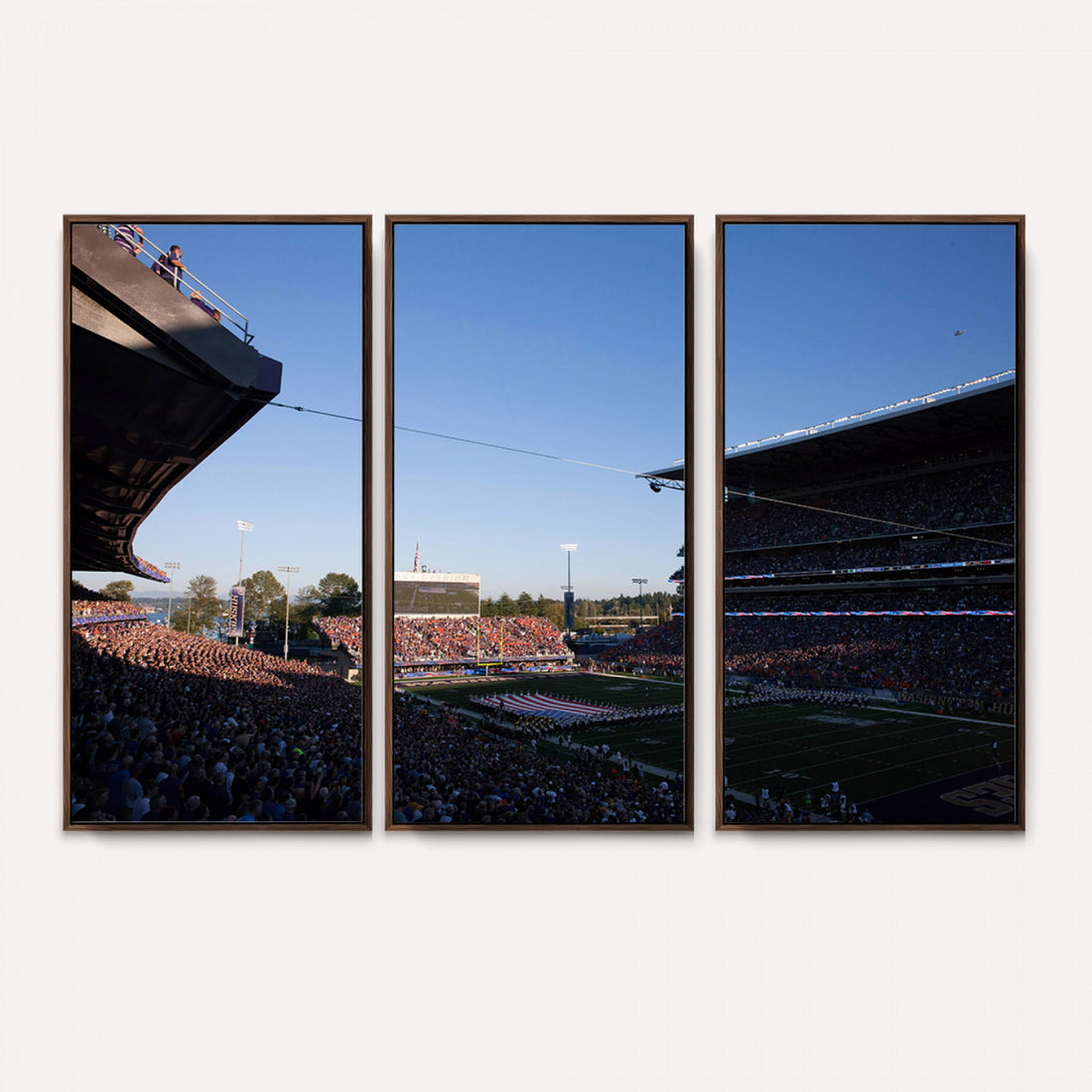 The University of Washington Huskies Football Team Print