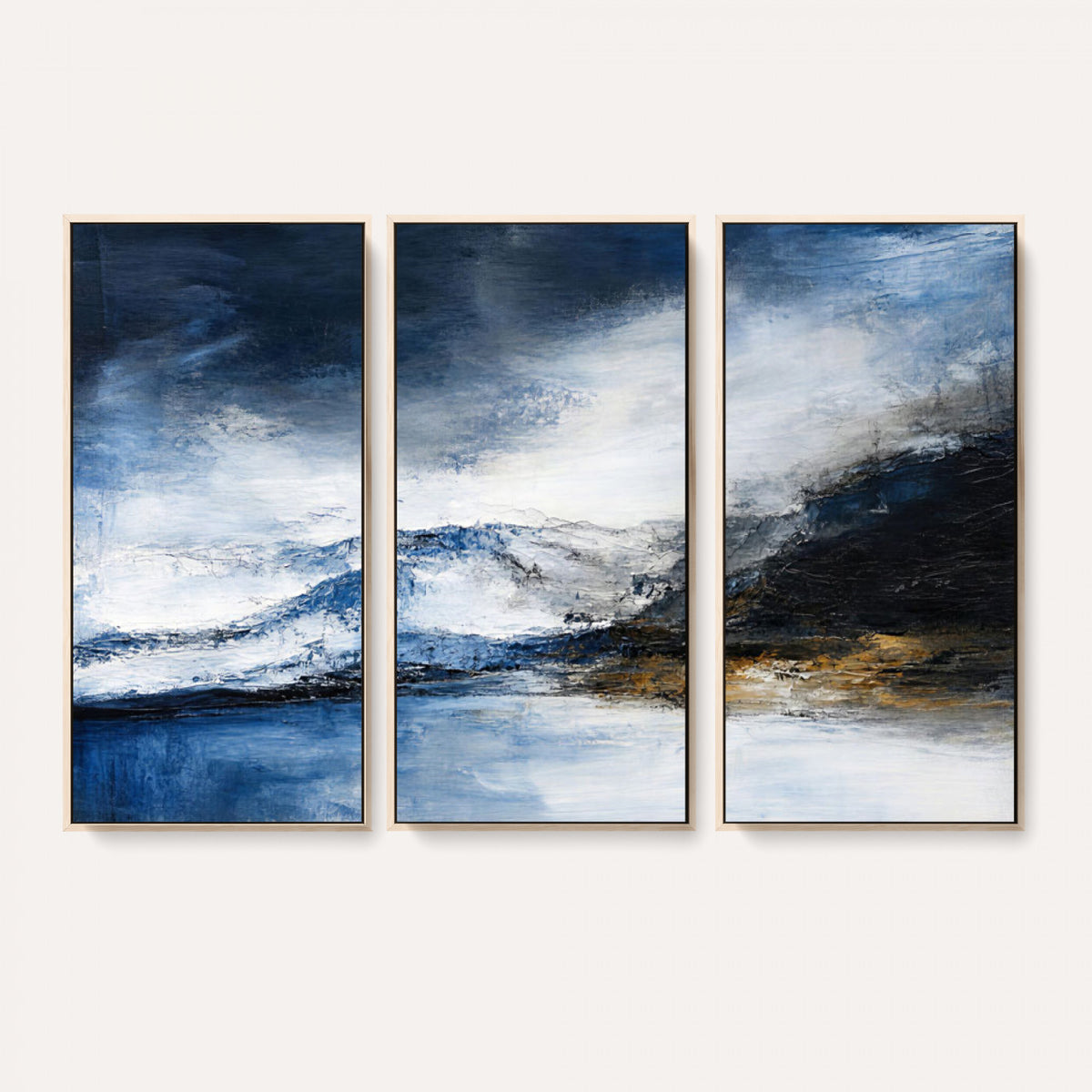 48142030-MGV-CV-36X24 - Extra Large Abstract Wall Art Canvas Print